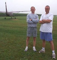 Pilot fellows Mark Wheeler and Andre Wiese