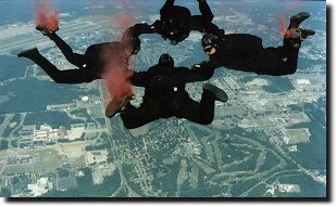 Green Beret Parachute Team